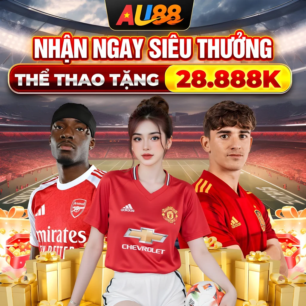 Cược tại sảnh thể thao Au8815 tặng 28.888k